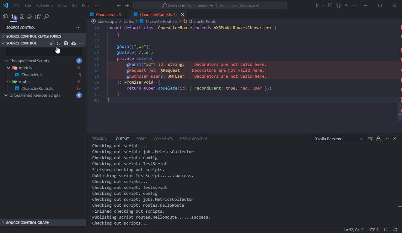 chracter-publish
