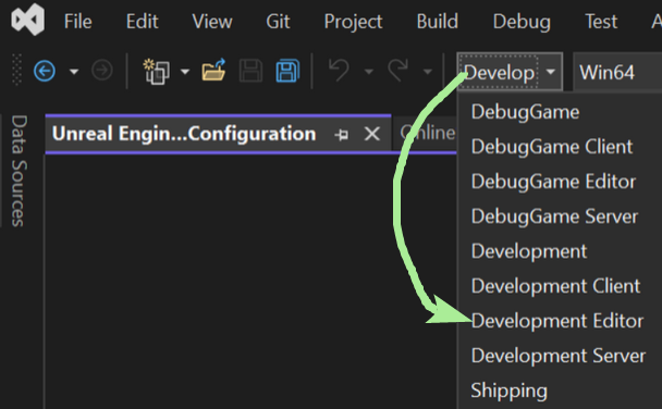 Top Menu Build → Rebuild Solution